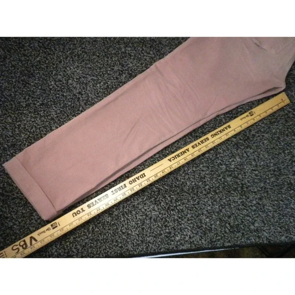 J Brand Tyler Jeans Mens 33x32‎ Thrashed Radish Red Denim Slim Fit Distressed - Picture 15 of 16